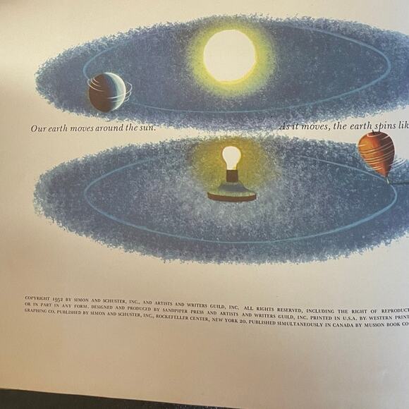 The Golden Geography | 1952 | Vintage Children's Science Book - Picture 3 of 11